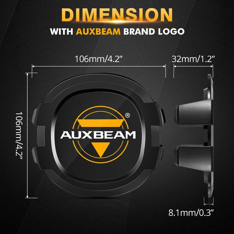 Load image into Gallery viewer, 4 Inch Round LED Pod Lights Black Cover Light Shield Cover
