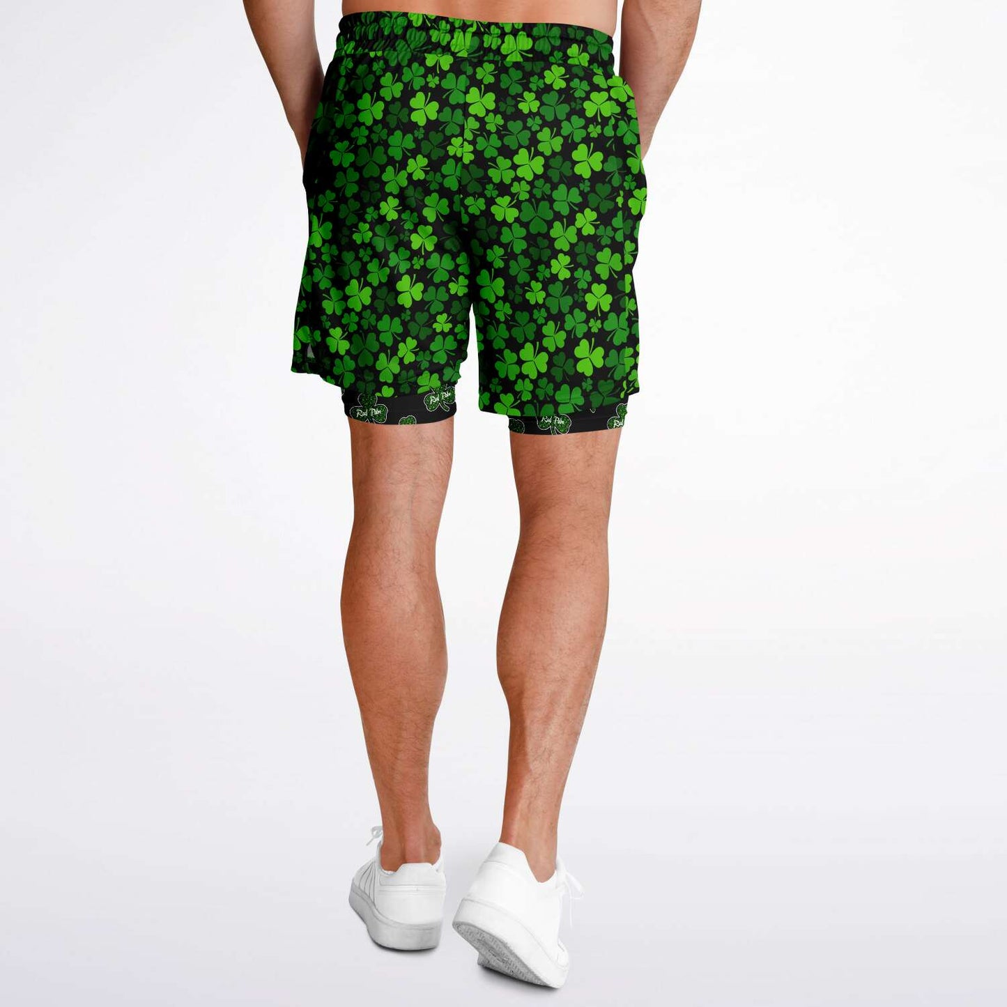 Rad Palm St. Patrick's Day Men's 2-in-1 Shorts