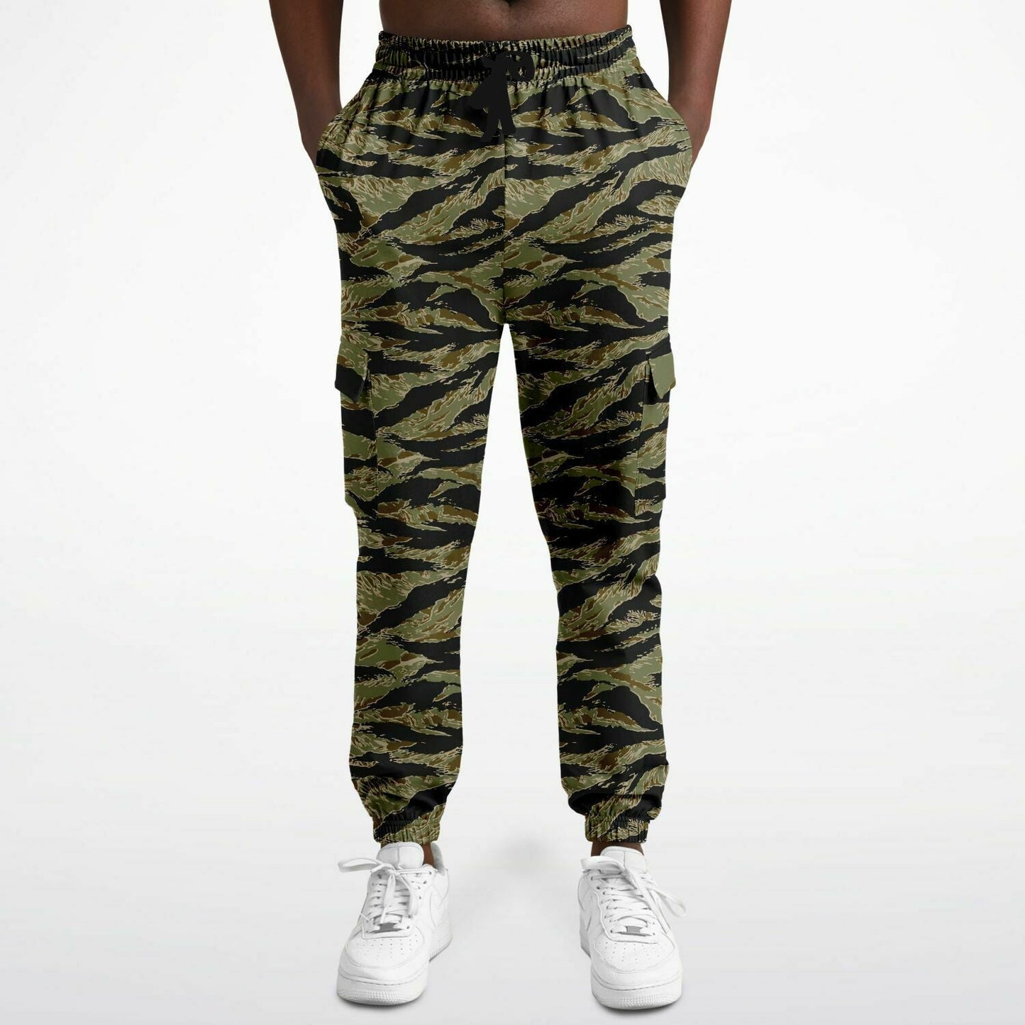 Rad Palm Tiger Stripe Cargo Joggers