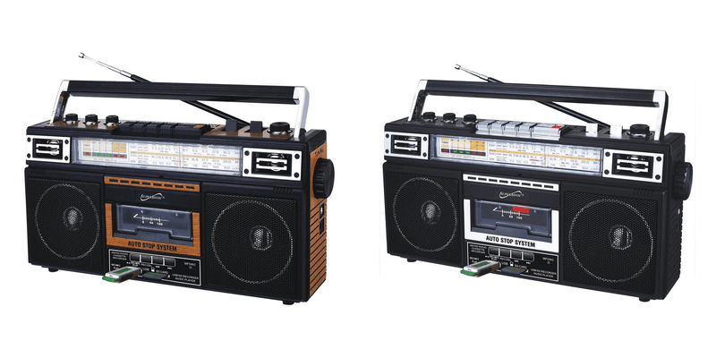 Load image into Gallery viewer, Supersonic 4 Band Bluetooth Radio & Cassette Player + Cassette To Mp3 Converter