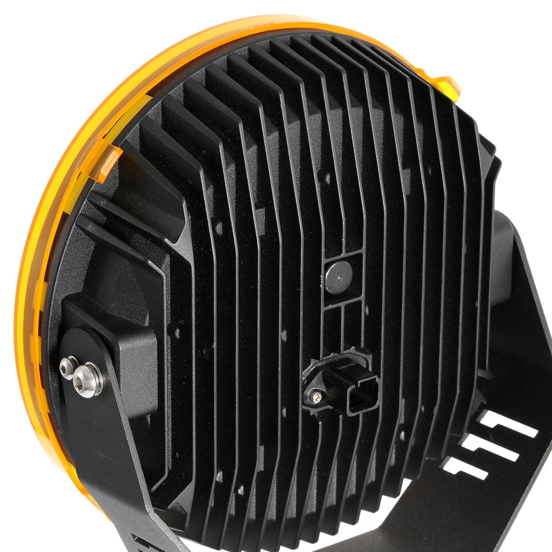 Load image into Gallery viewer, (2pcs/set) 9 Inch Round LED Driving Light Amber Cover Light Shield Cover