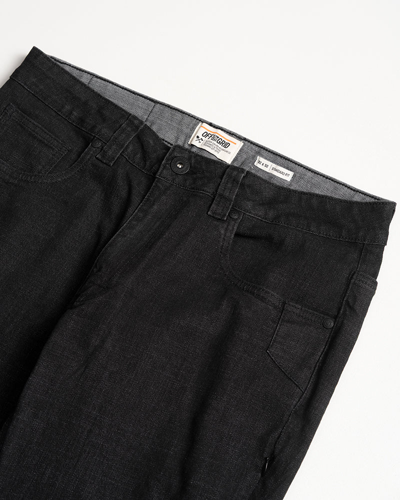 Load image into Gallery viewer, Hideout Denim Standard Fit - Black
