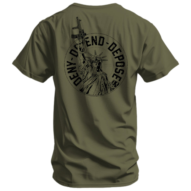 Load image into Gallery viewer, Deny. Defend. Depose Men's T-Shirt