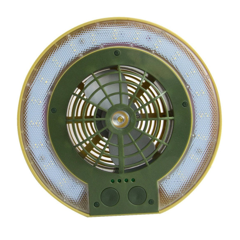 Load image into Gallery viewer, TRU De-LIGHT LiteBreeze LED Multi-Use Multipurpose Disc Fan / Light For Work / Play - Indoor / Outdoor Use