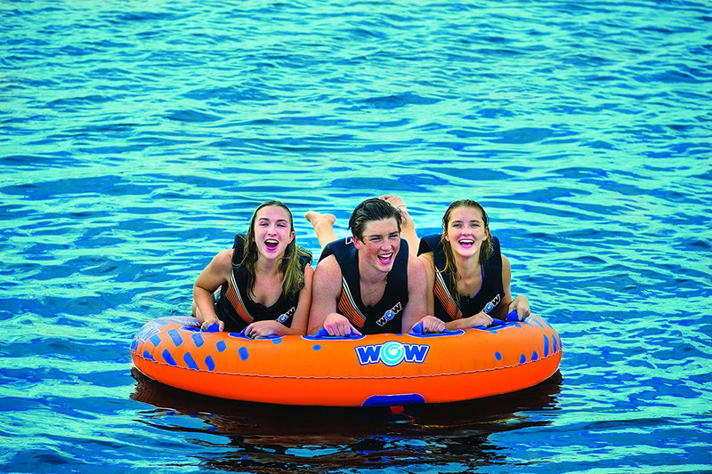 Load image into Gallery viewer, WOW Watersports Nova 3 Person 3P Towable Deck Tube