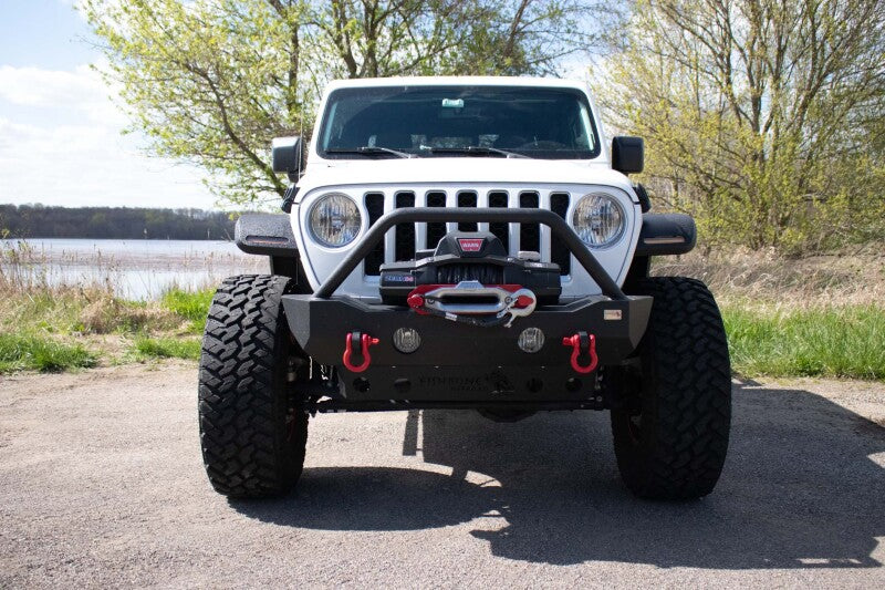 Fishbone Offroad 2018+ Jeep Wrangler JL/JLU/2020+ Gladiator JT Alum Front Fender Flares - Black