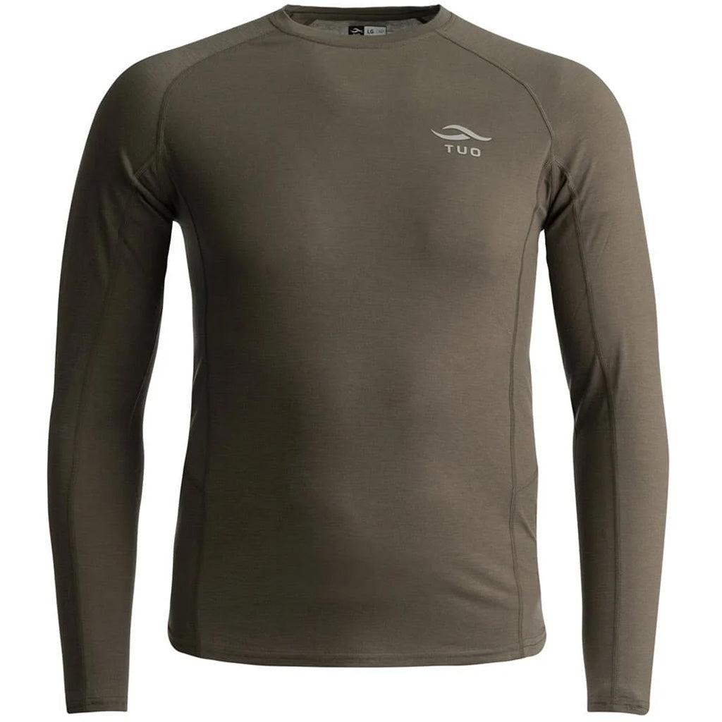 TUO Kinetic Merino 150 LS Crew Shirt Deadfall Small