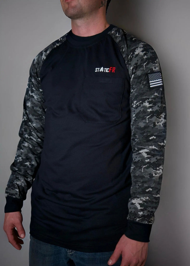 Load image into Gallery viewer, FR Digital Camo - Black/Gray