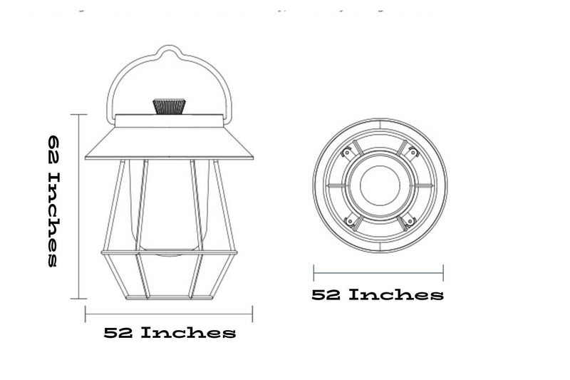 Load image into Gallery viewer, Retro Camping Lantern