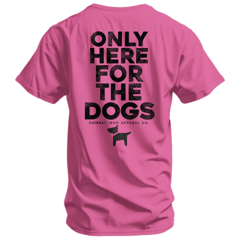 Load image into Gallery viewer, Only Here For The Dogs Men's T-Shirt