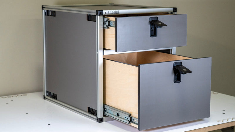Load image into Gallery viewer, Double Drawer Module - 19 3/16" Wide x 25" Depth