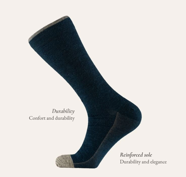 Load image into Gallery viewer, Dress/Liner Crew Premium Alpaca Socks