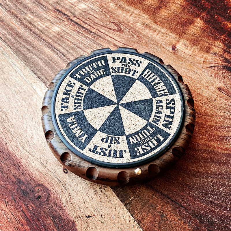 Load image into Gallery viewer, Spin Zone Game Coaster With Fidget Spinner