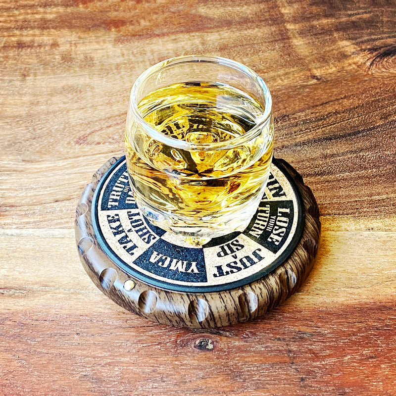 Load image into Gallery viewer, Spin Zone Game Coaster With Fidget Spinner