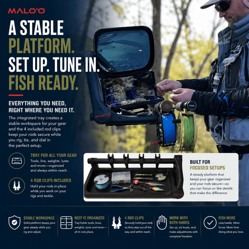 Load image into Gallery viewer, DryRack Fishing Rod Holder – Portable Rod Rack for Vehicle & Outdoor Use