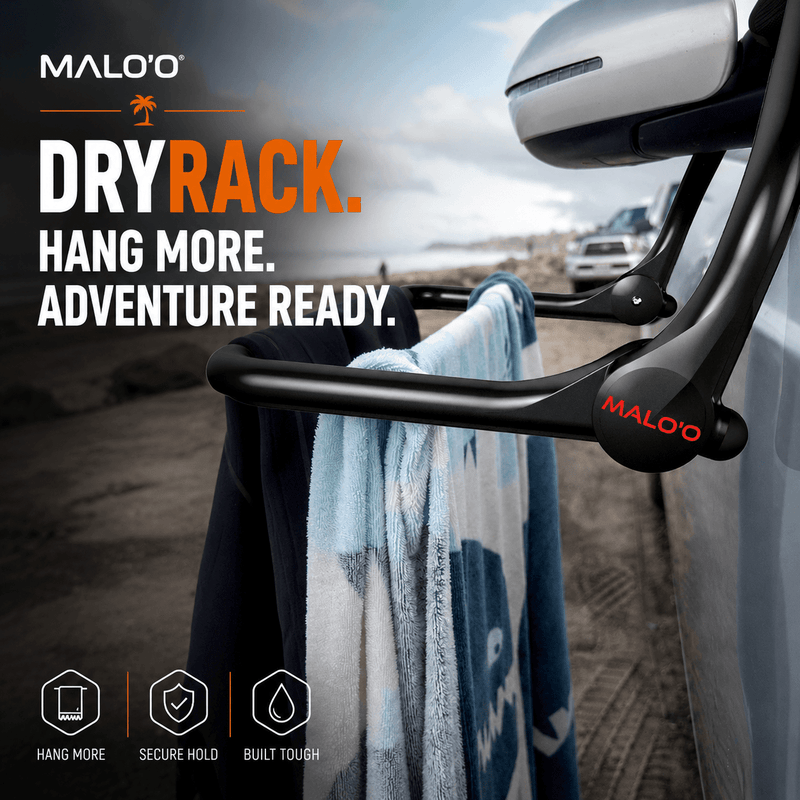 Load image into Gallery viewer, DryRack Mirror Mount – Vehicle-Mounted Gear Dryer for Surf, Beach & Outdoor Use