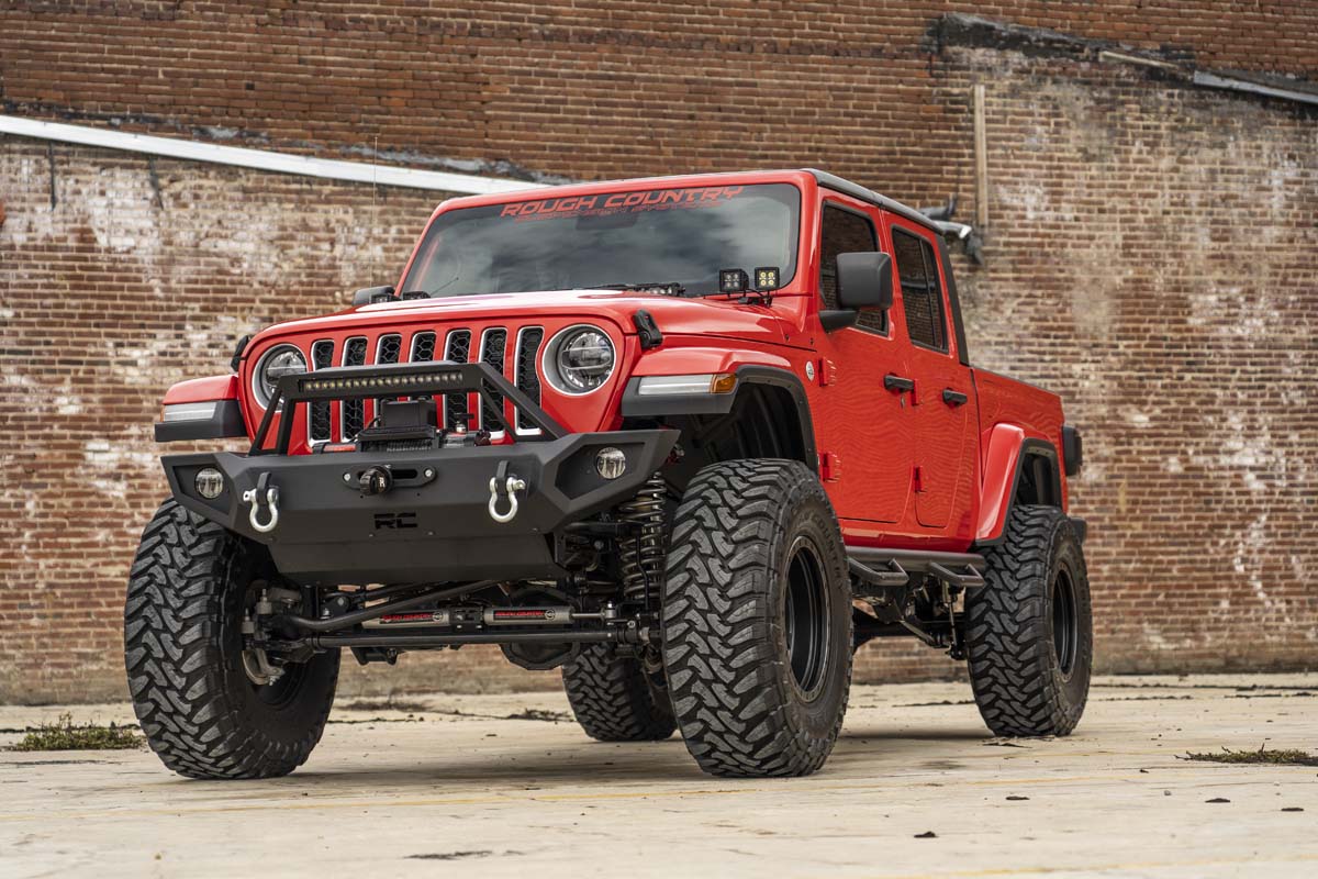 LED Light Kit | Quad | Cowl Mount | 2" Black | Amber DRL | Jeep Gladiator JT/Wrangler JL (18-24)