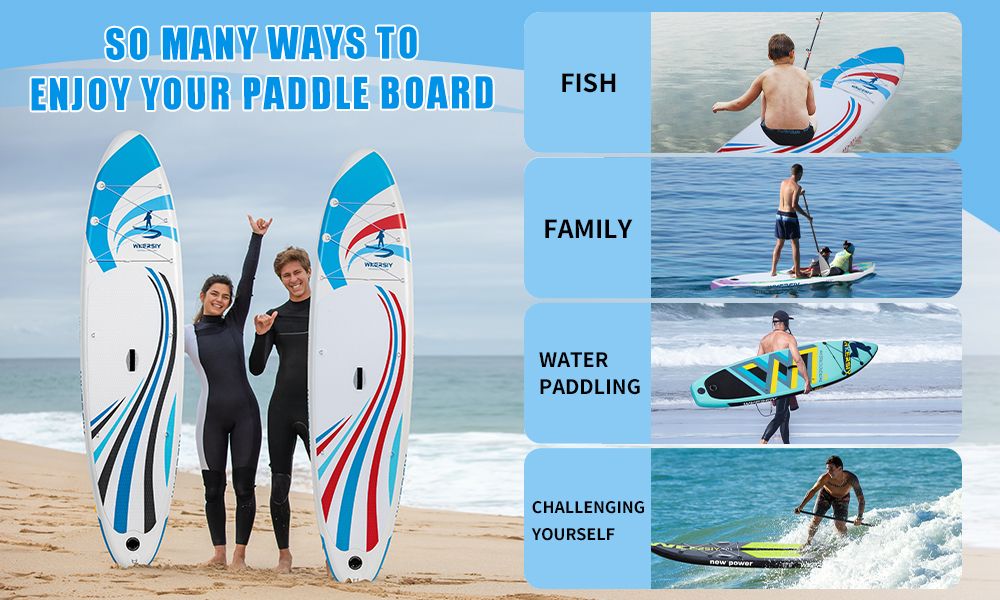 inflatable paddle board 11' Sup including sup paddle, paddleboard backpack, pump, leash