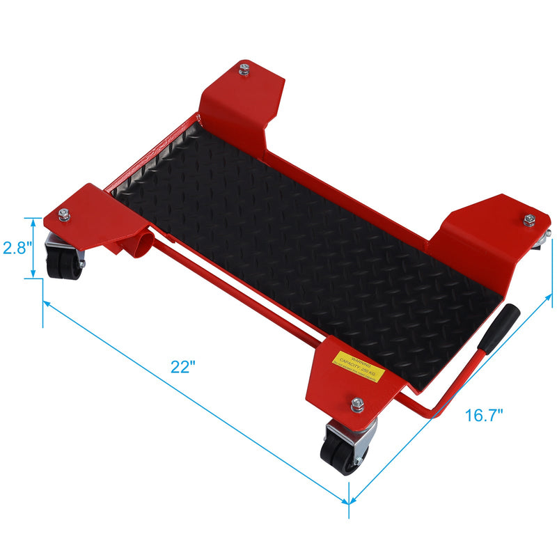 Load image into Gallery viewer, Motorcycle Center Stand Move Dolly,Motorcycle Scooter Mover 500lbs