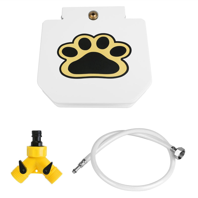 Load image into Gallery viewer, Outdoor Dog Water Fountain Step-On Activated Pet Water Dispenser