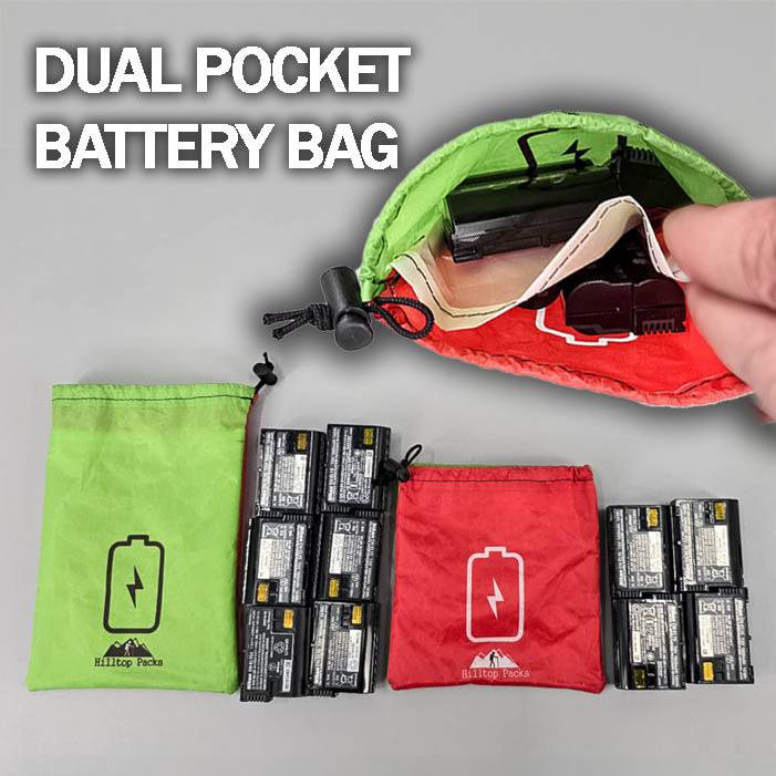 Load image into Gallery viewer, Dual Pocket Battery Bags