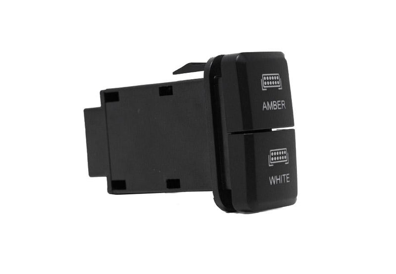 Load image into Gallery viewer, Dual Function Toyota OEM Style "AMBER & WHITE" Switch Tall Style