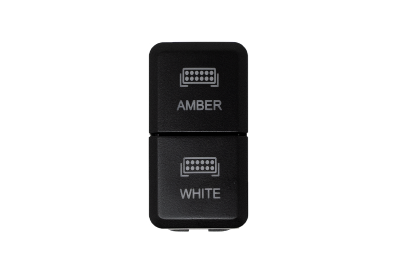 Load image into Gallery viewer, Dual Function Toyota OEM Style "AMBER & WHITE" Switch Tall Style