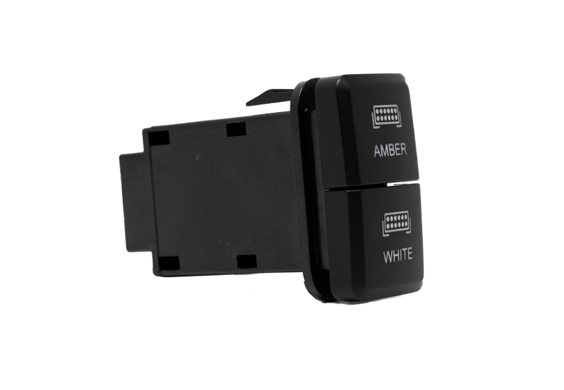 Load image into Gallery viewer, Dual Function Toyota OEM Style "AMBER & WHITE" Switch Tall Style