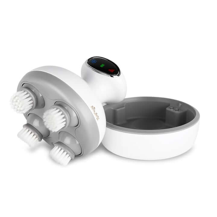 Load image into Gallery viewer, Bella2Bello Armona Electric 3D Vibrating Scalp Head & Body Massager (White) 10386