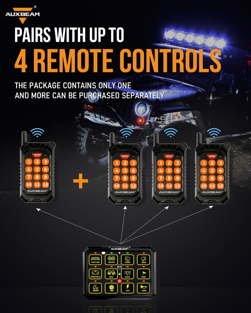 Load image into Gallery viewer, 12 Gang Wireless Remote Control for AC-1200 Switch Panel
