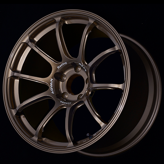 Advan RZ-F2 18x9 +35 5x114.3 Racing Umber Bronze Wheel