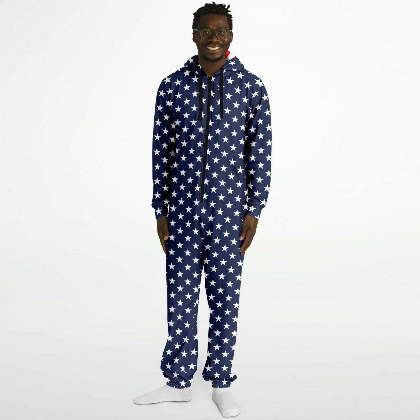 Rad Palm Star Spangled Jumpsuit