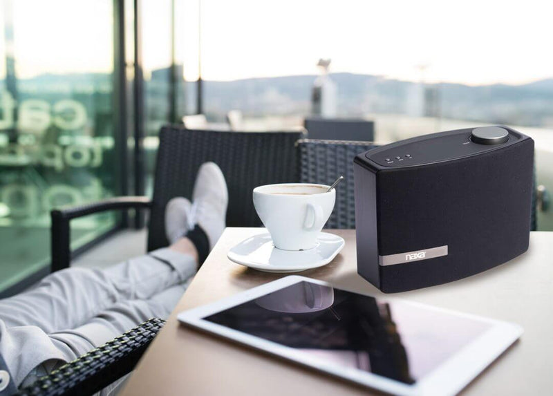 Load image into Gallery viewer, Naxa Wi-Fi & Bluetooth Multi-Room Speaker with Amazon Alexa Voice Control