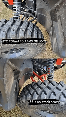 Load image into Gallery viewer, TTC Forward A Arms for Honda Talon 1000 X