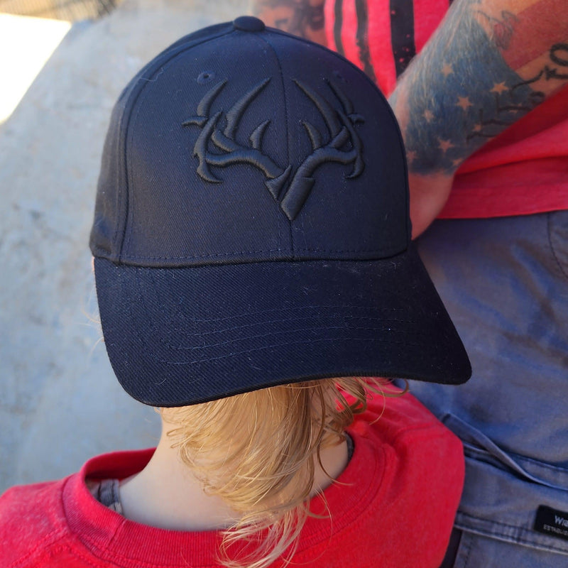 Load image into Gallery viewer, Eastwood Black Flex Hat (Youth/Adult to XXL Sizes)