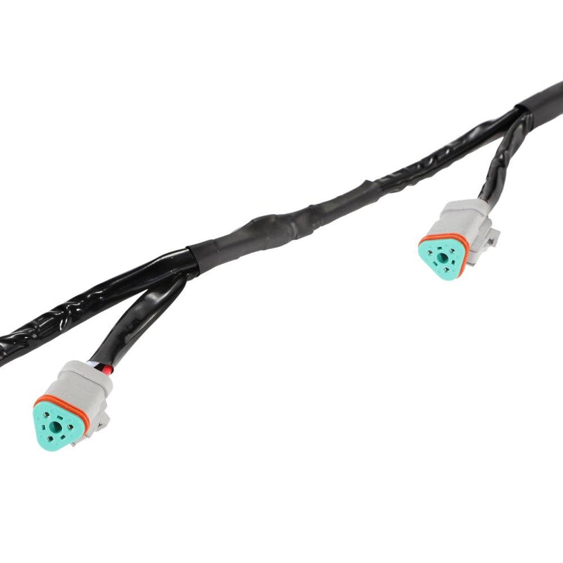 Load image into Gallery viewer, 8-LED Pod Light Power Wiring Harness Kit with 3 PIN DT Plug