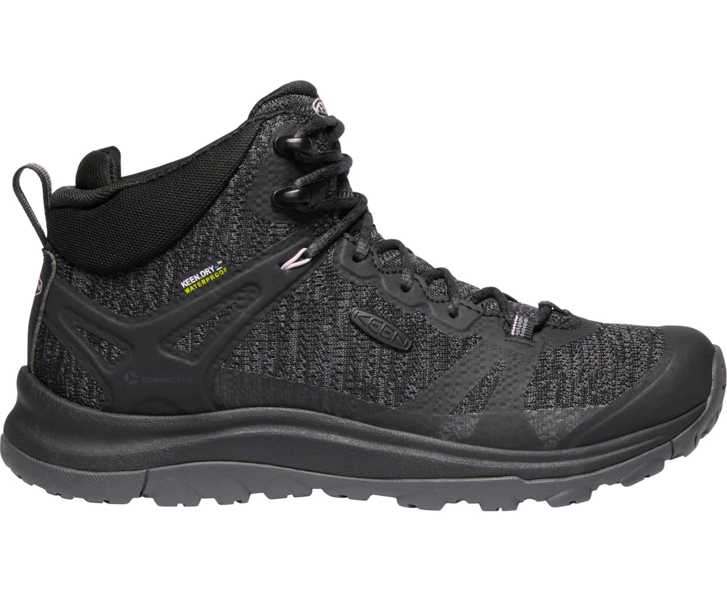 Women's Keen Terradora II Mid Waterproof, Goat/Crown Blue, 6.5 B Medium - Skoutley Outdoors LLC