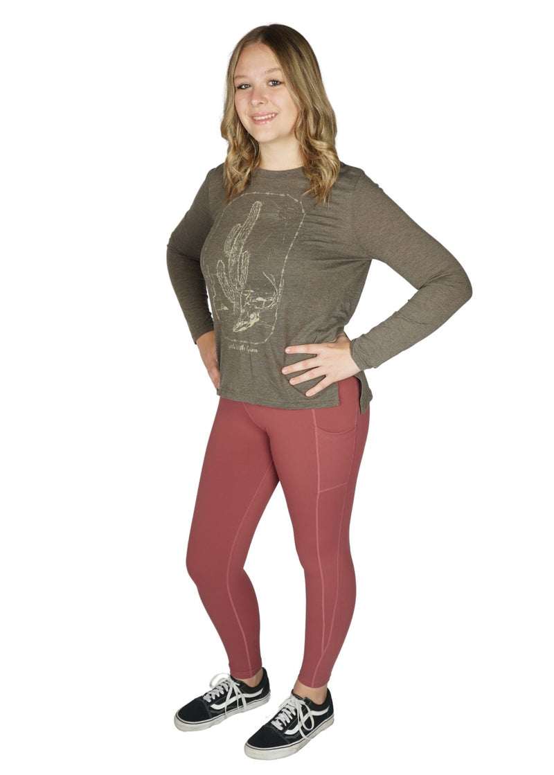 Load image into Gallery viewer, Eclipse Concealed Carry Legging | Mauve