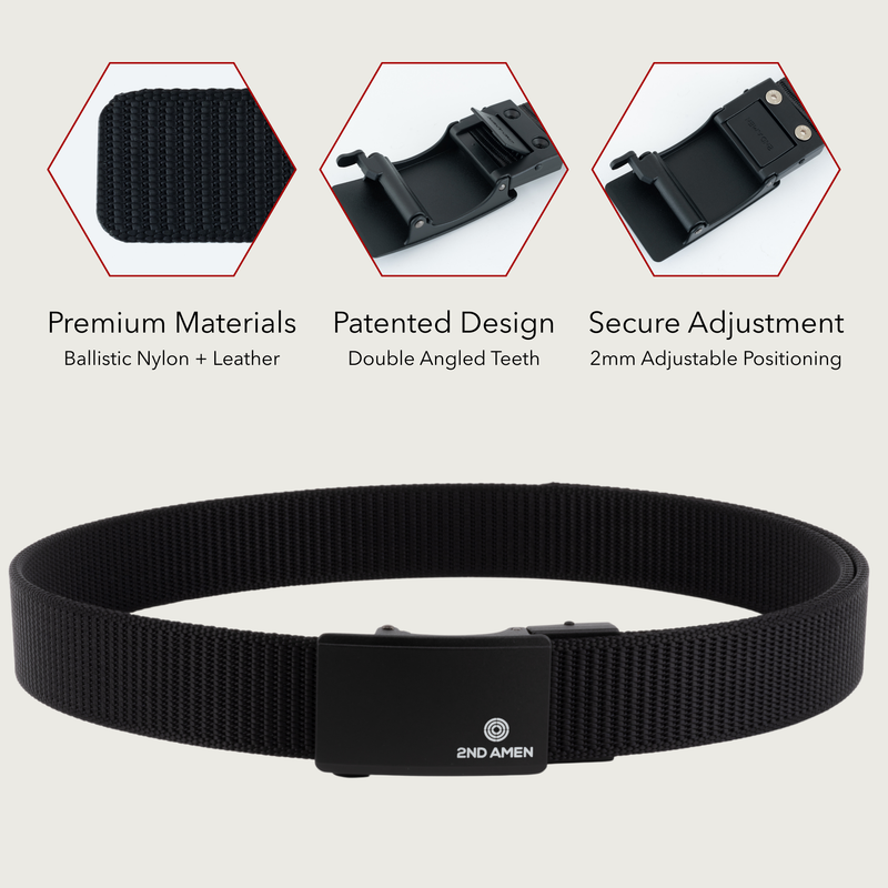 Load image into Gallery viewer, Hero 1.0 EDC Belt 1.5" Width Ballistic Nylon for Everyday Carry