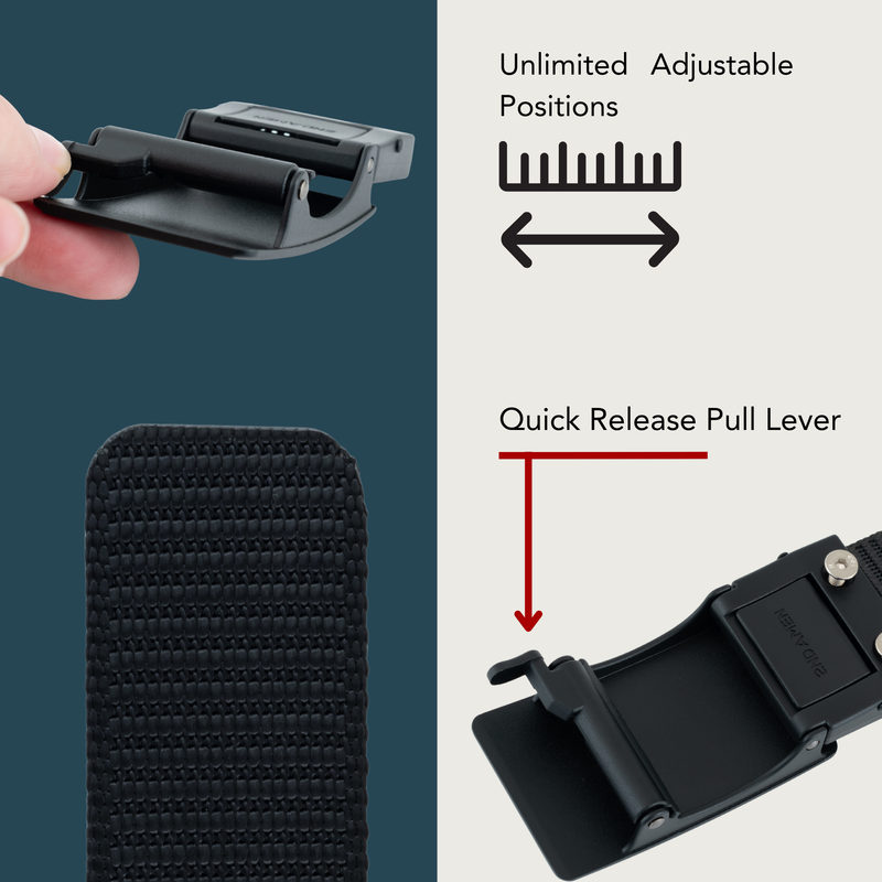 Load image into Gallery viewer, Hero 1.0 EDC Belt 1.5" Width Ballistic Nylon for Everyday Carry