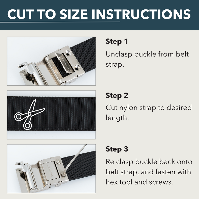 Load image into Gallery viewer, OS 1911 1.0 EDC Belt 1.5" Width Ballistic Nylon for Everyday Carry