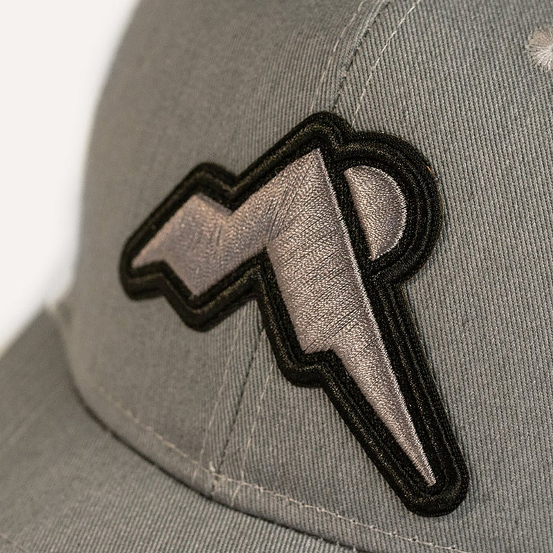 Load image into Gallery viewer, Elakai Embroidered Mountain Patch Low-Profile Trucker Hat