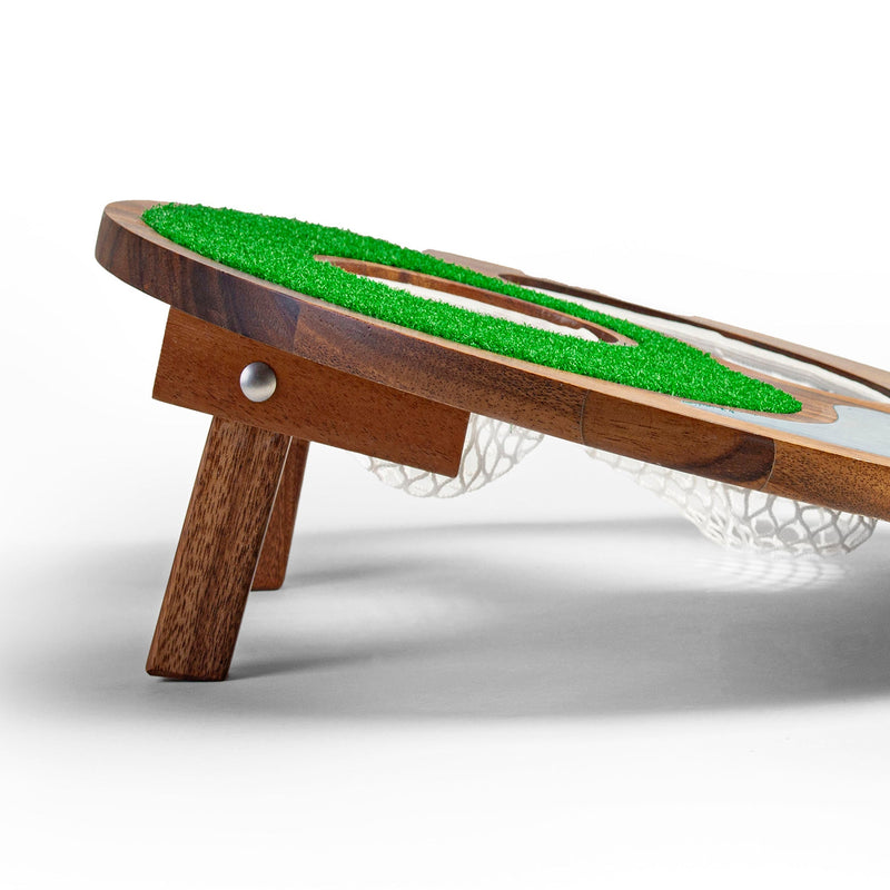 Load image into Gallery viewer, Island Hole | Wood and Resin Cornhole x Golf Chipping Game