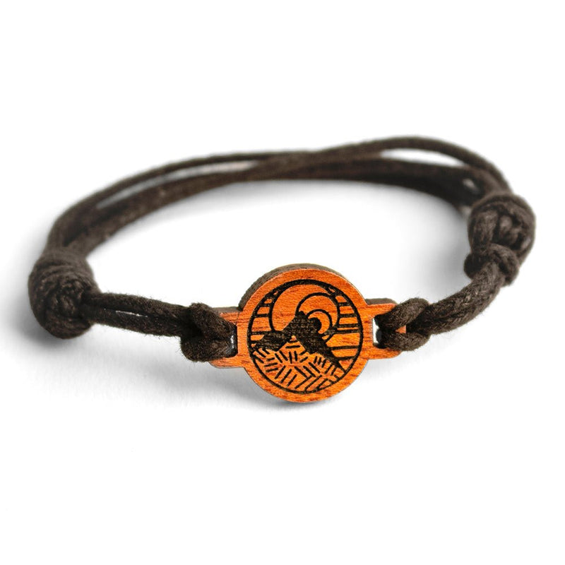 Load image into Gallery viewer, Elakai Wood Logo Bracelet