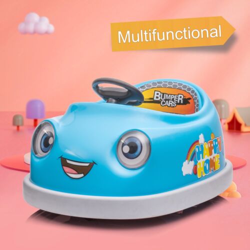Premium 12V Dual Drive Electric Car for Kids Ages 1-6 with 6V4.5A*2 25W*2 Motor and Pushrod Steering