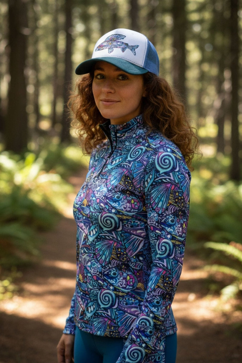 Load image into Gallery viewer, Enchanted Grayling Trucker Hat