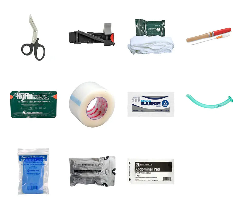 Load image into Gallery viewer, Enhanced IFAK – Pro Trauma Kit w/Tourniquet & Chest Seals