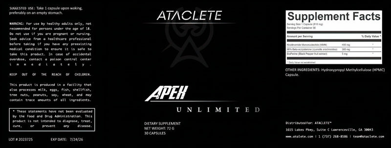 Load image into Gallery viewer, Apex - Unlimited