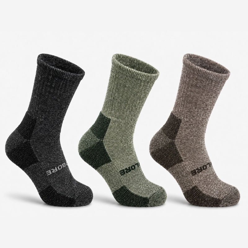 Load image into Gallery viewer, Explore Mid-Weight 6" Crew Alpaca Sock