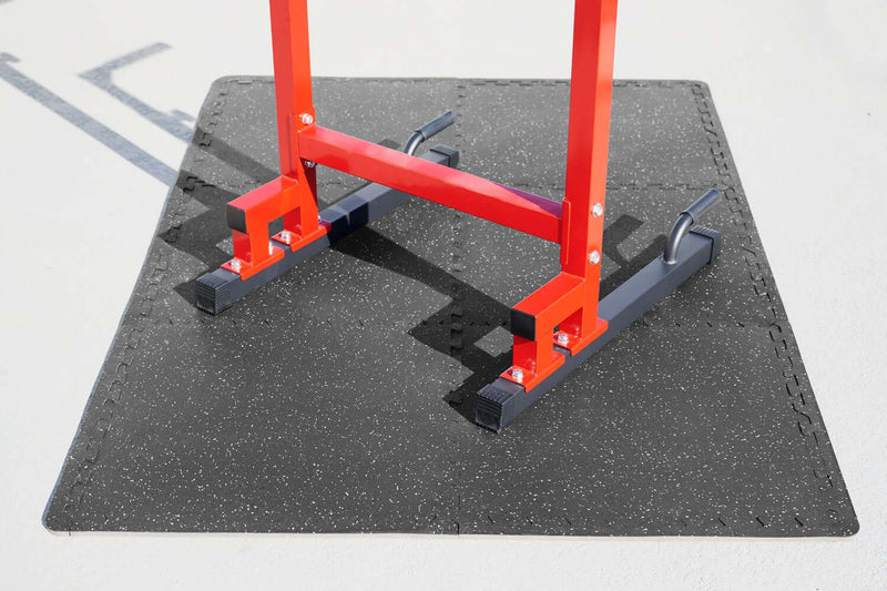 Load image into Gallery viewer, Rubber Top Exercise Puzzle Mat 0.75in 24sqft